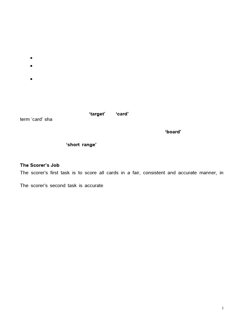 NSRA Scoring Guidelines for Competitions | PDF | Caliber | Projectile ...