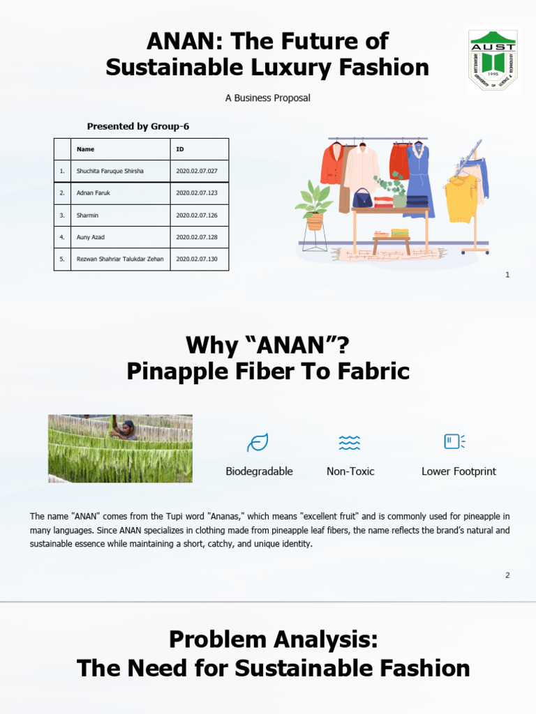 Anan The Future of Sustainable Luxury Fashion - 20250302 - 001114 ...