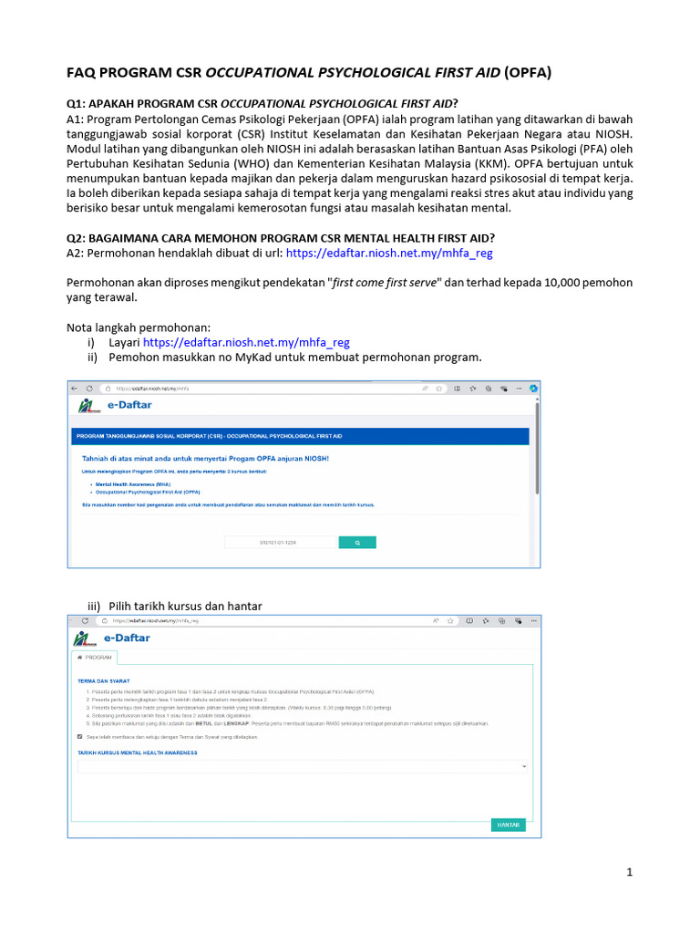 Mha Faq Opfa | PDF