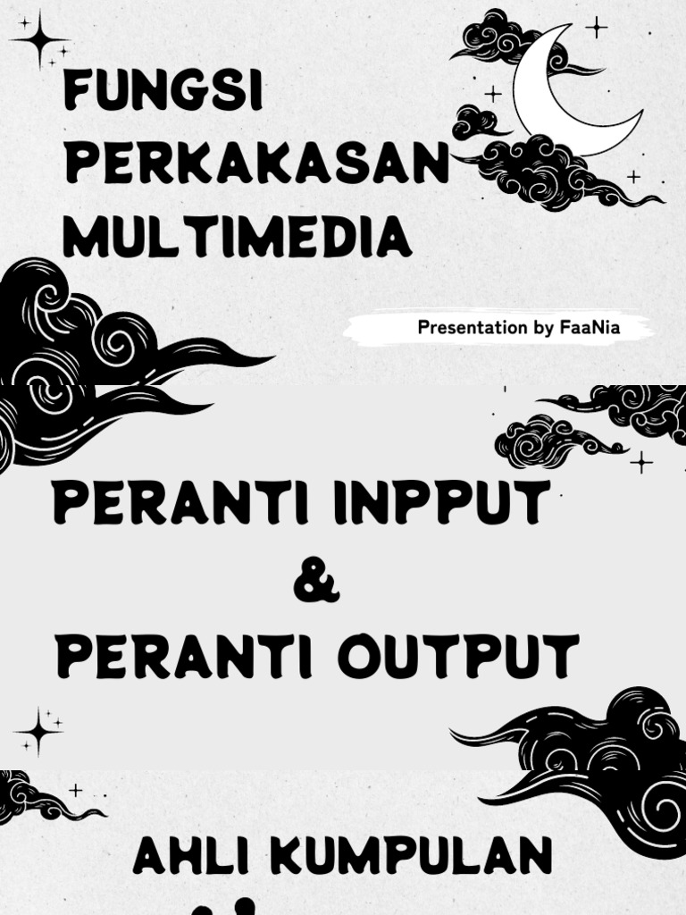 Fungsi Perkakasan Multimedia Faa&nia | PDF