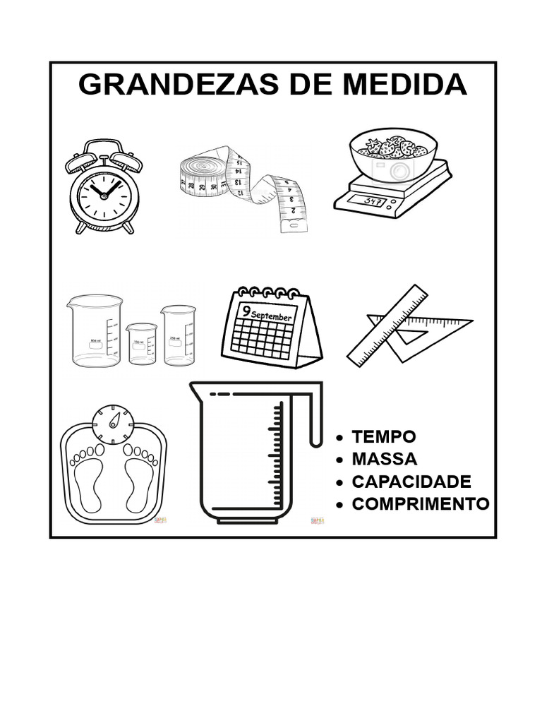Atividades de Grandezas e Medidas | PDF