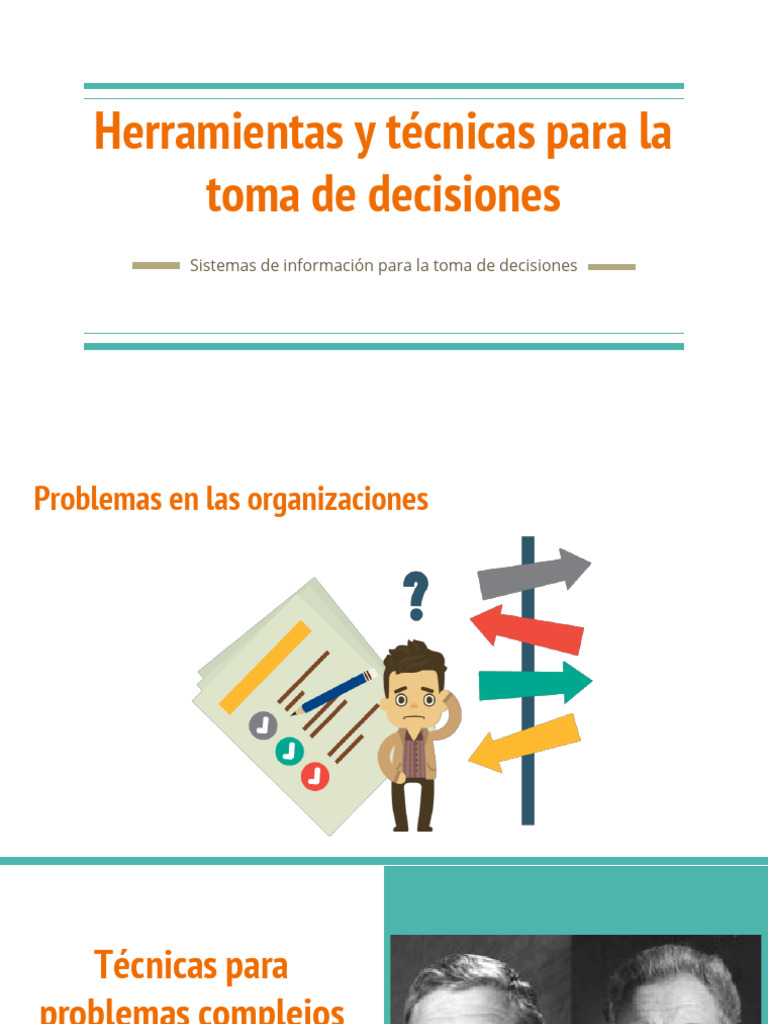 Herramientas para la Toma de Decisiones | PDF