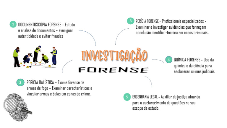 Tipos de Perícias Forenses e Seus Usos | PDF