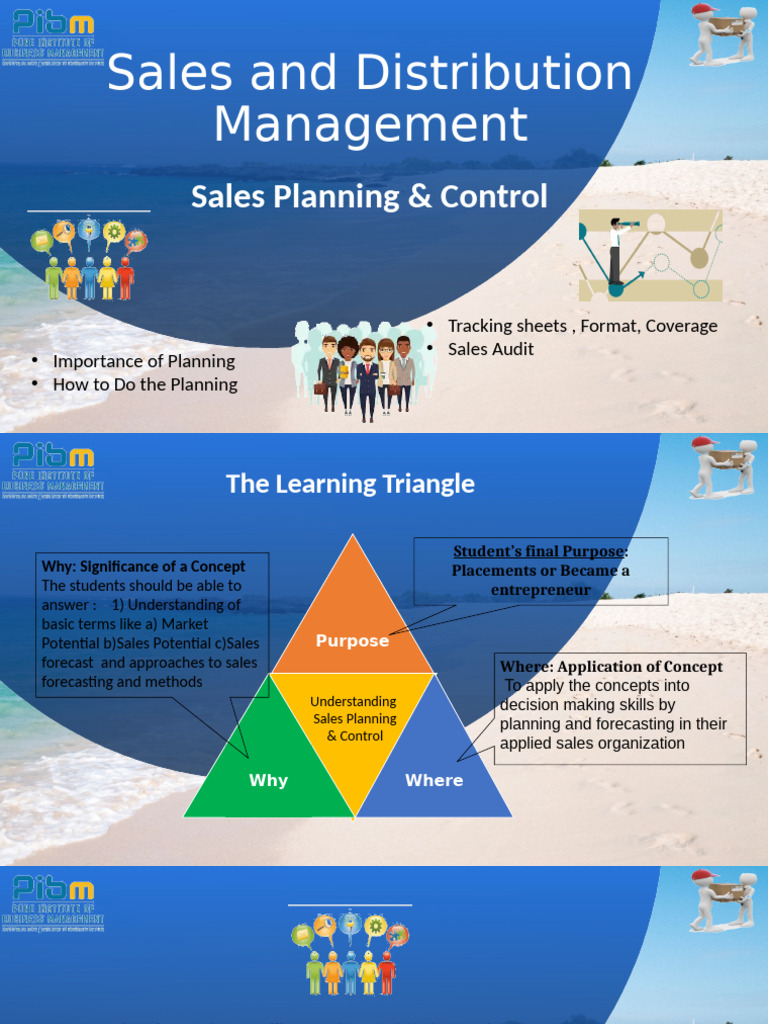 Sales Planning and Control Strategies | PDF | Planning | Marketing