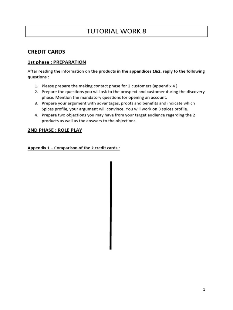 TUTORIAL WORK 8-creditcards-CD | PDF | Credit Card | Credit