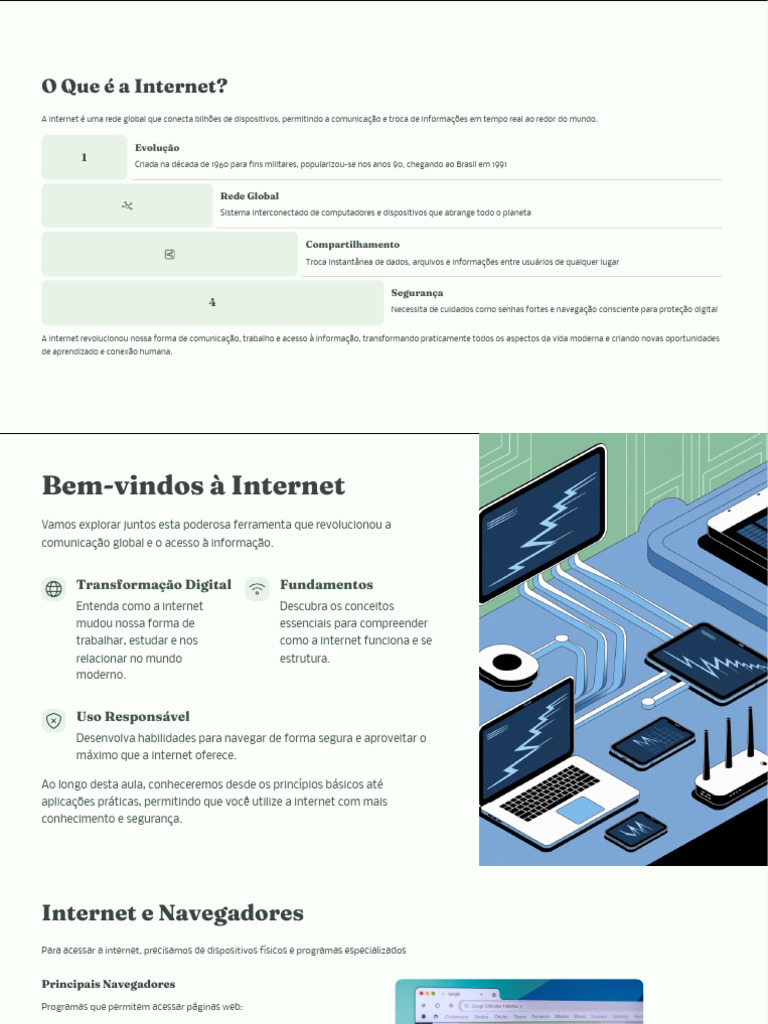Entenda a Internet e o Google Chrome | PDF | Internet | Rede mundial de ...