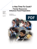 Who Has Time to Cook? How Family Resources Influence Food Preparation