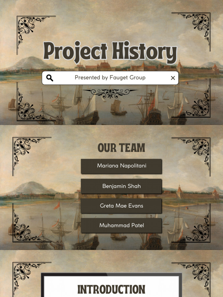 Project History Presentaton | PDF