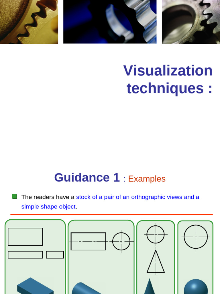 Visualization Techniques for 3D Objects | PDF | Shape | Area