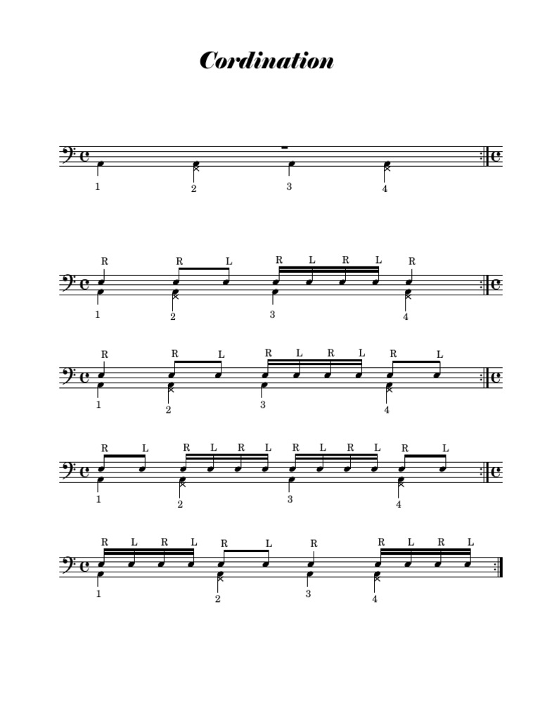 Rhythm Cordination | PDF
