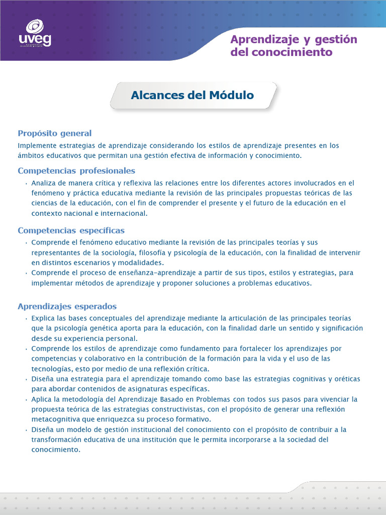 Estrategias de Aprendizaje y Conocimiento | PDF | Aprendizaje ...