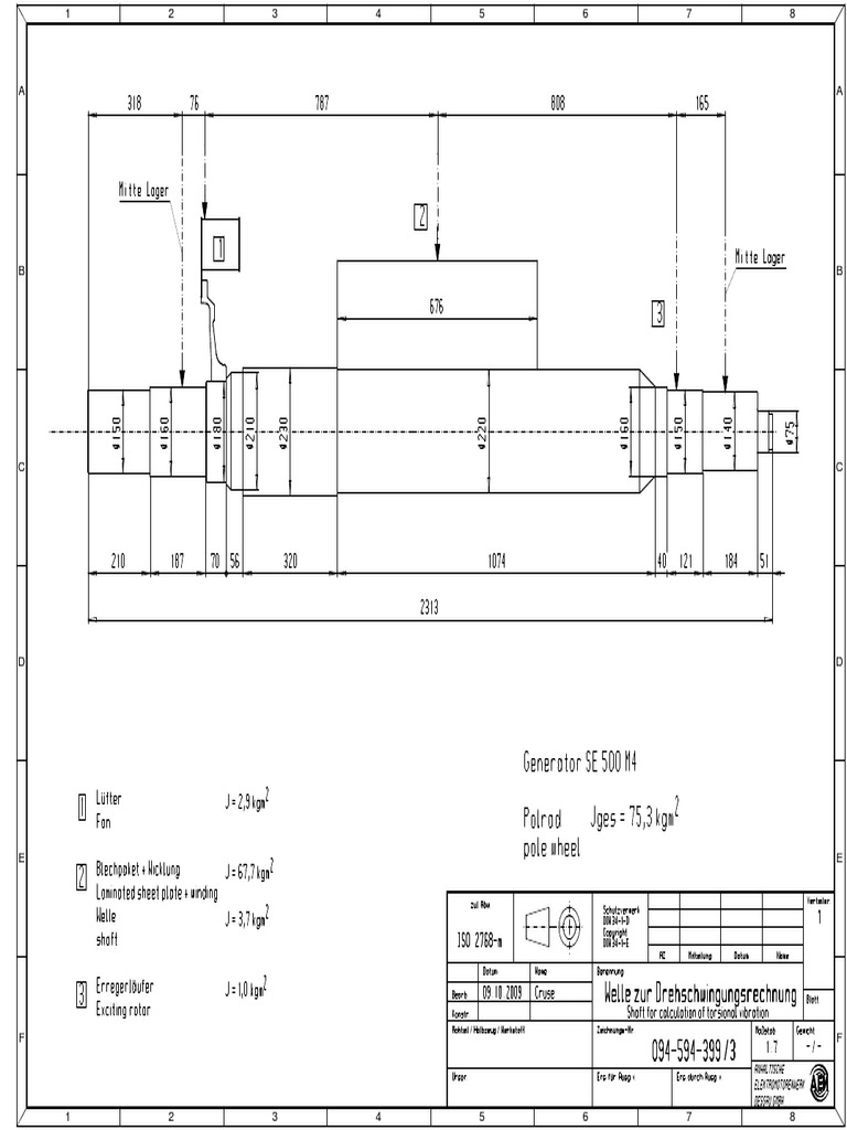 05 - Shaft Sketch 094-594-399 | PDF
