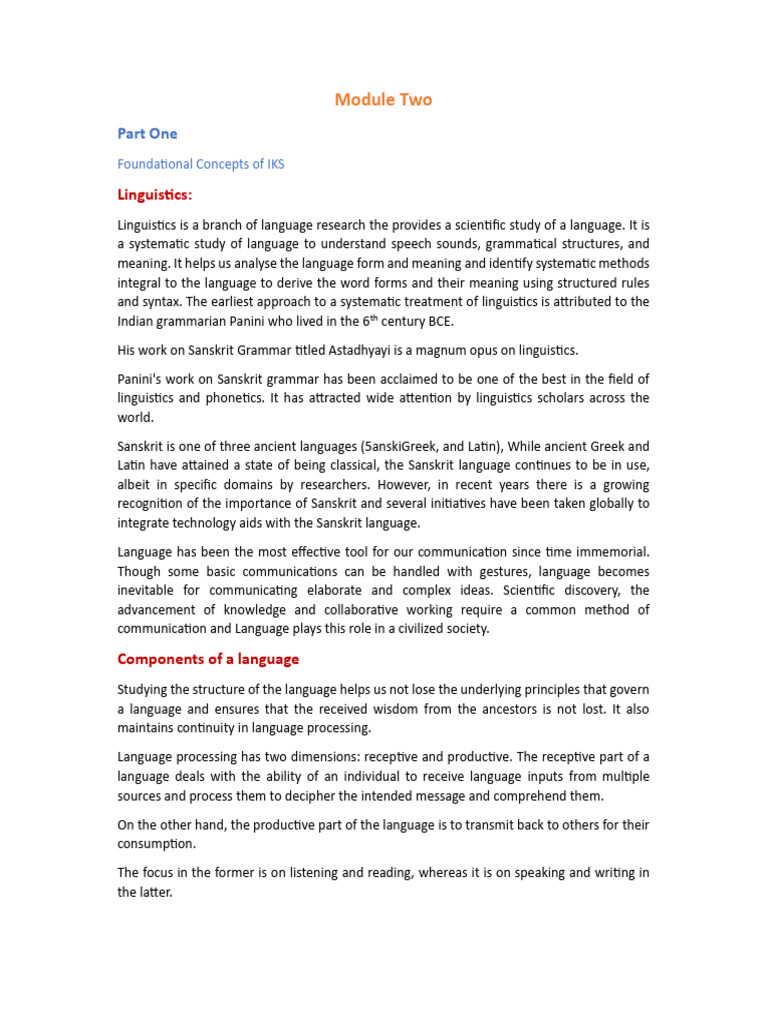 Linguistic Foundations of IKS | PDF | Argument | Logic