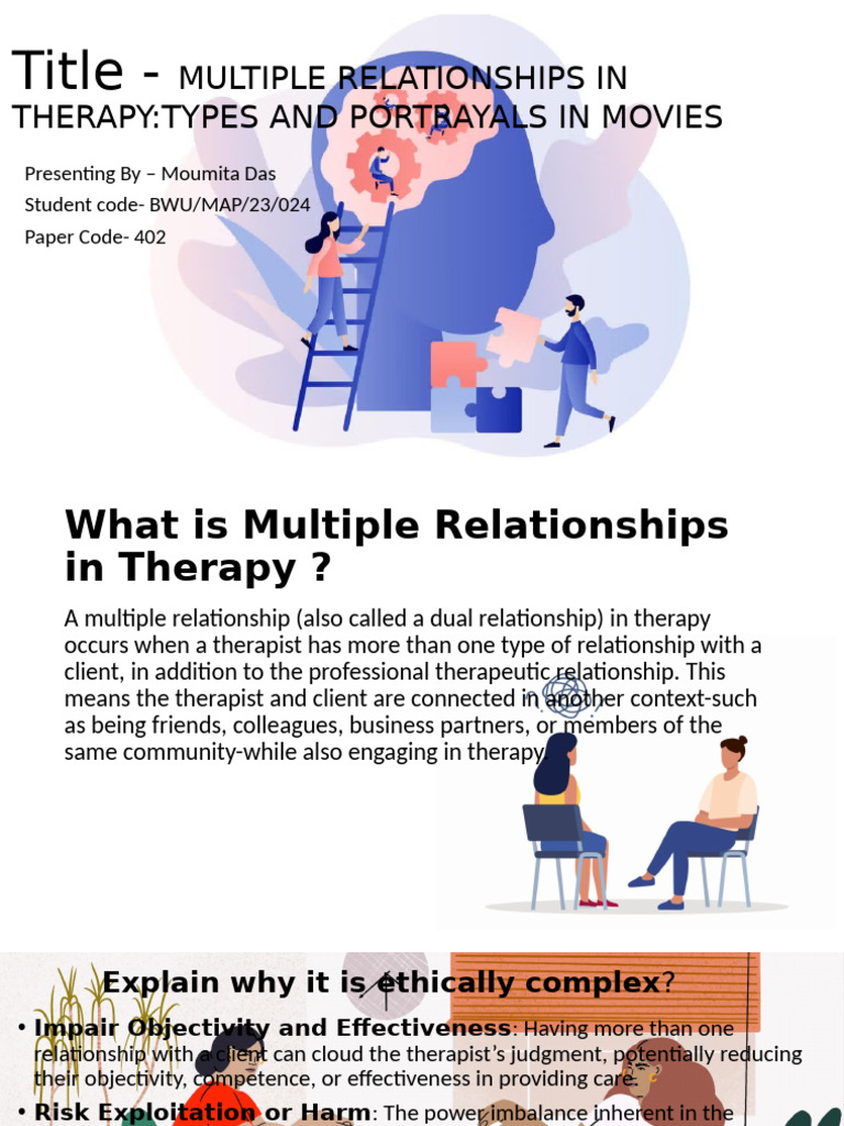 Ethical Challenges of Dual Relationships | PDF | Psychotherapy ...