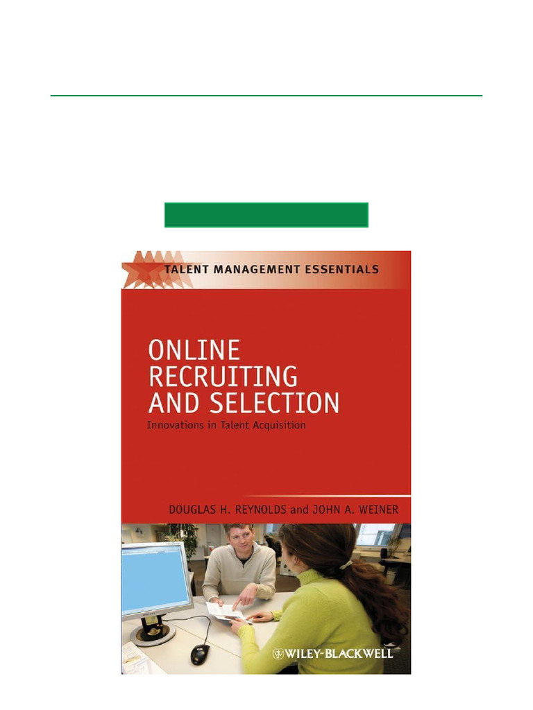 Online Recruiting and Selection Innovations in Talent Acquisition, 1st ...