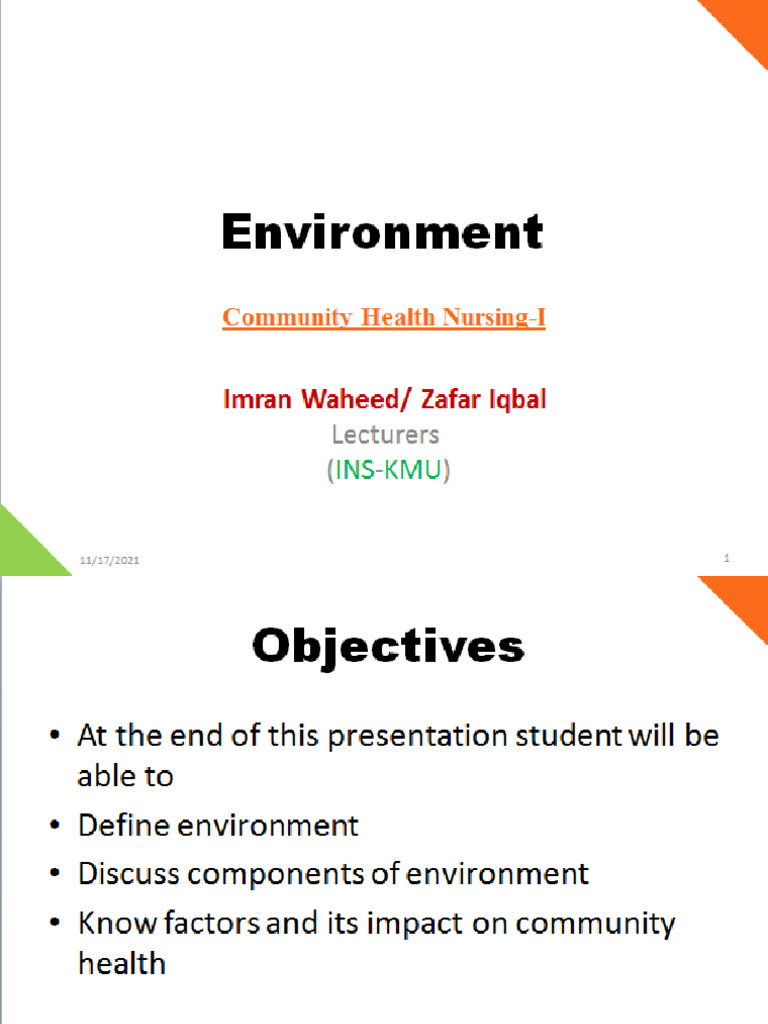 Unit 5 Environment | PDF
