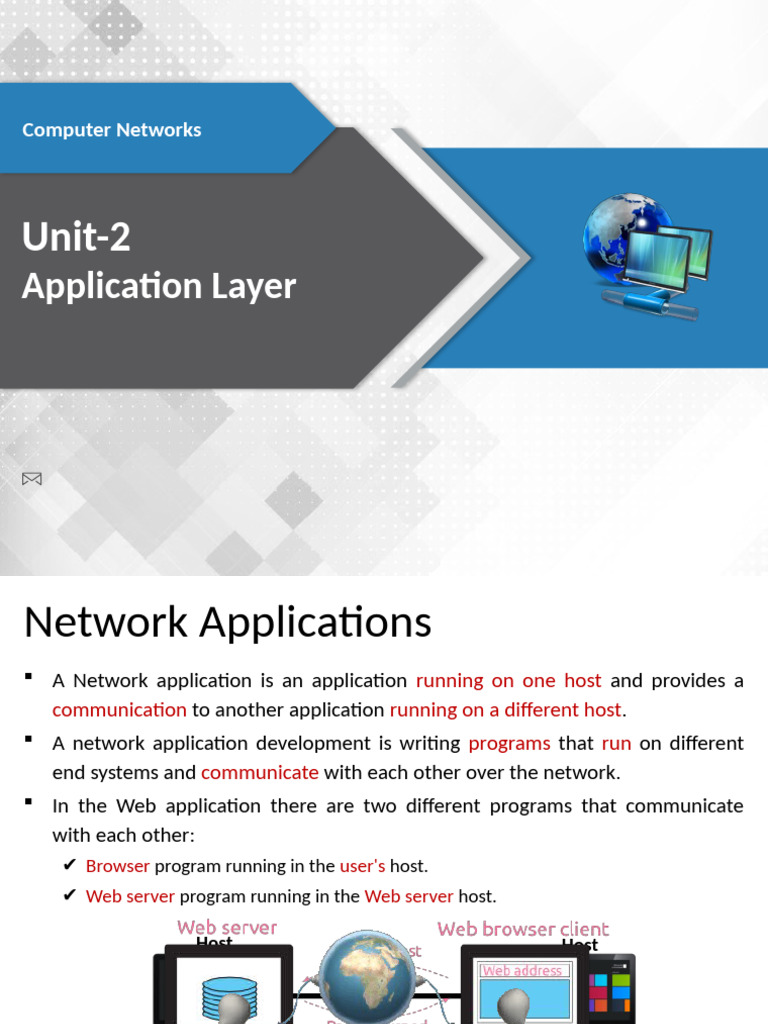 Presentations PPT Unit-2 | PDF | Domain Name System | World Wide Web