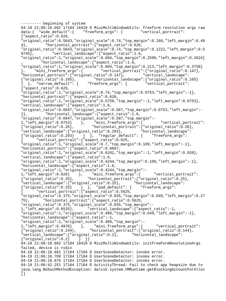 Logcat 1745068036053 | PDF | Computing | Software