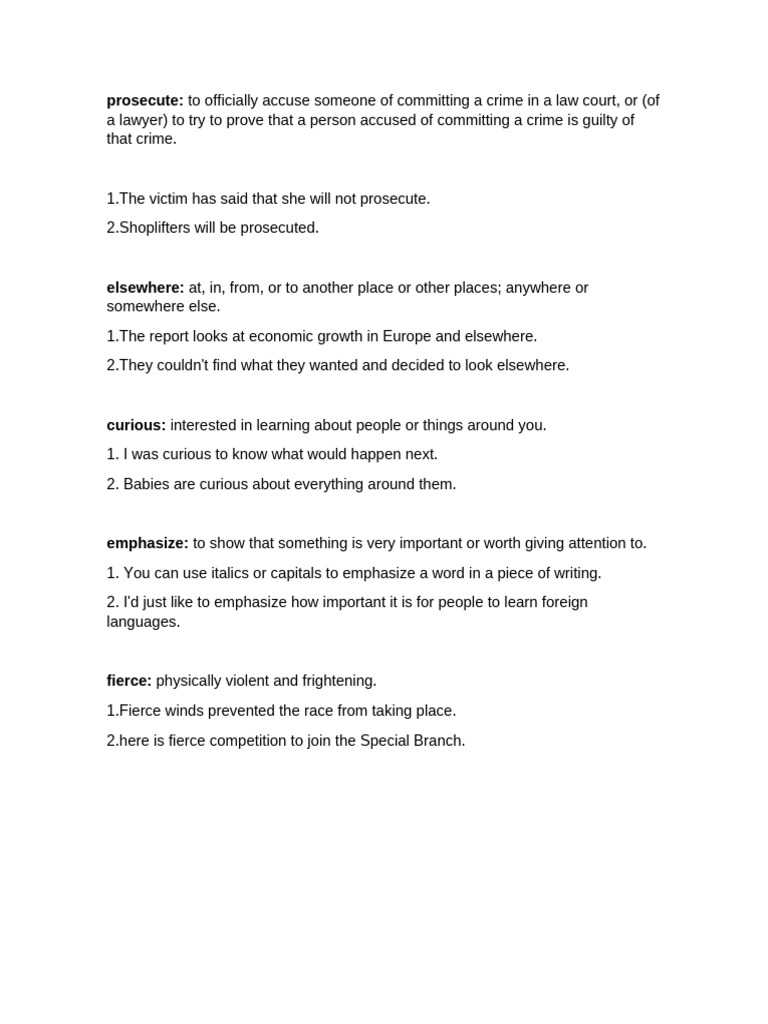 Prosecute | PDF
