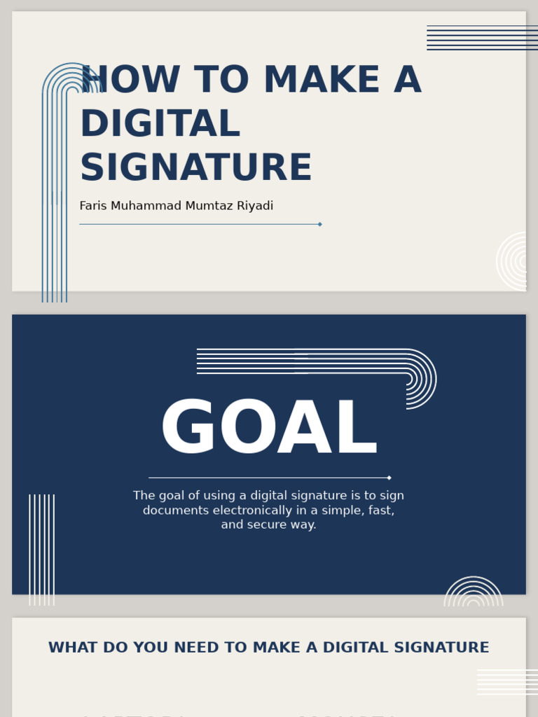 Create Your Digital Signature Easily | PDF