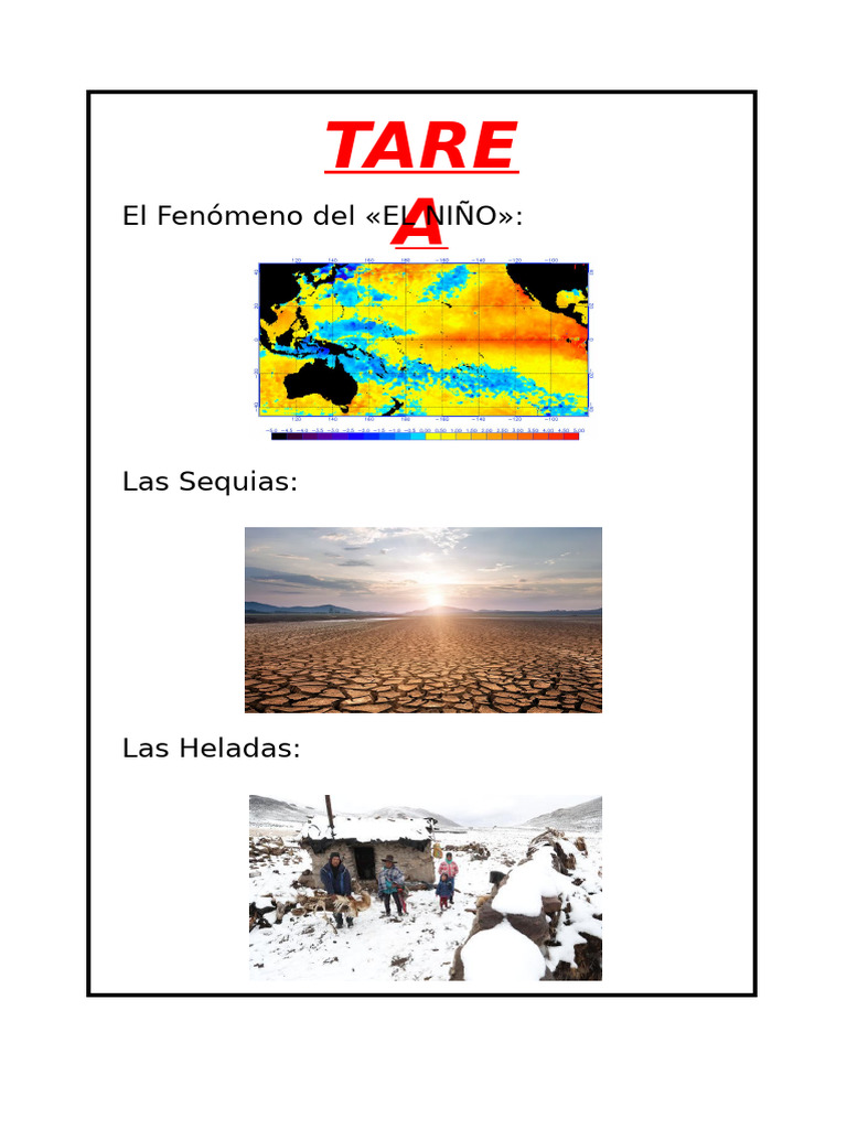 Fenómeno Del Niño | PDF