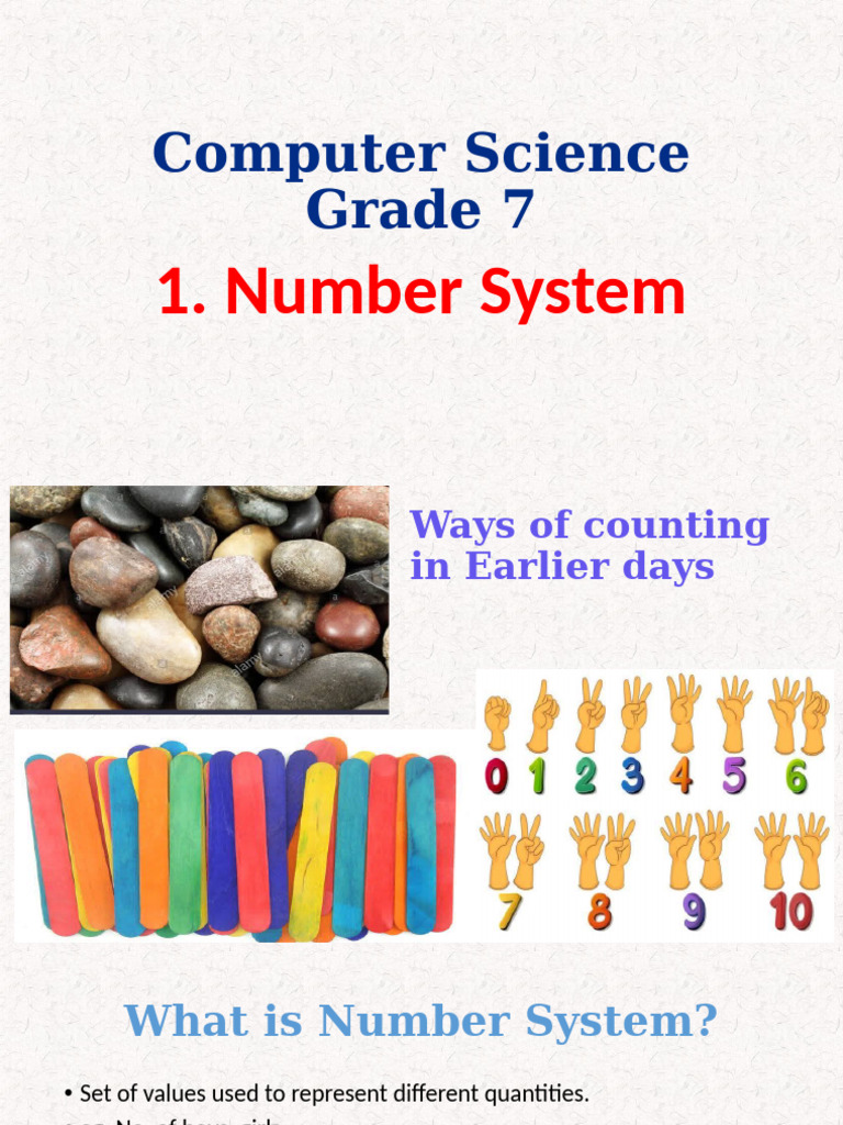 Understanding Number Systems for Grade 7 | PDF