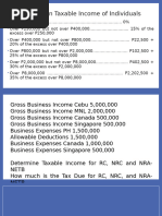 Chargeable Income Computation Guide | PDF | Tax Deduction | Taxes