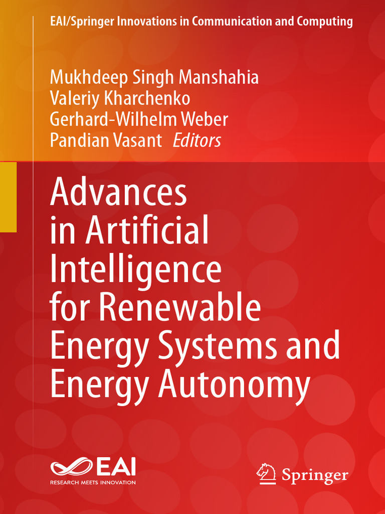 Advances in Artificial Intelligence for RES | PDF | Solar Energy ...
