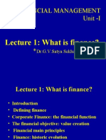 Financial Management - Gvs-Lecture 1 Complete