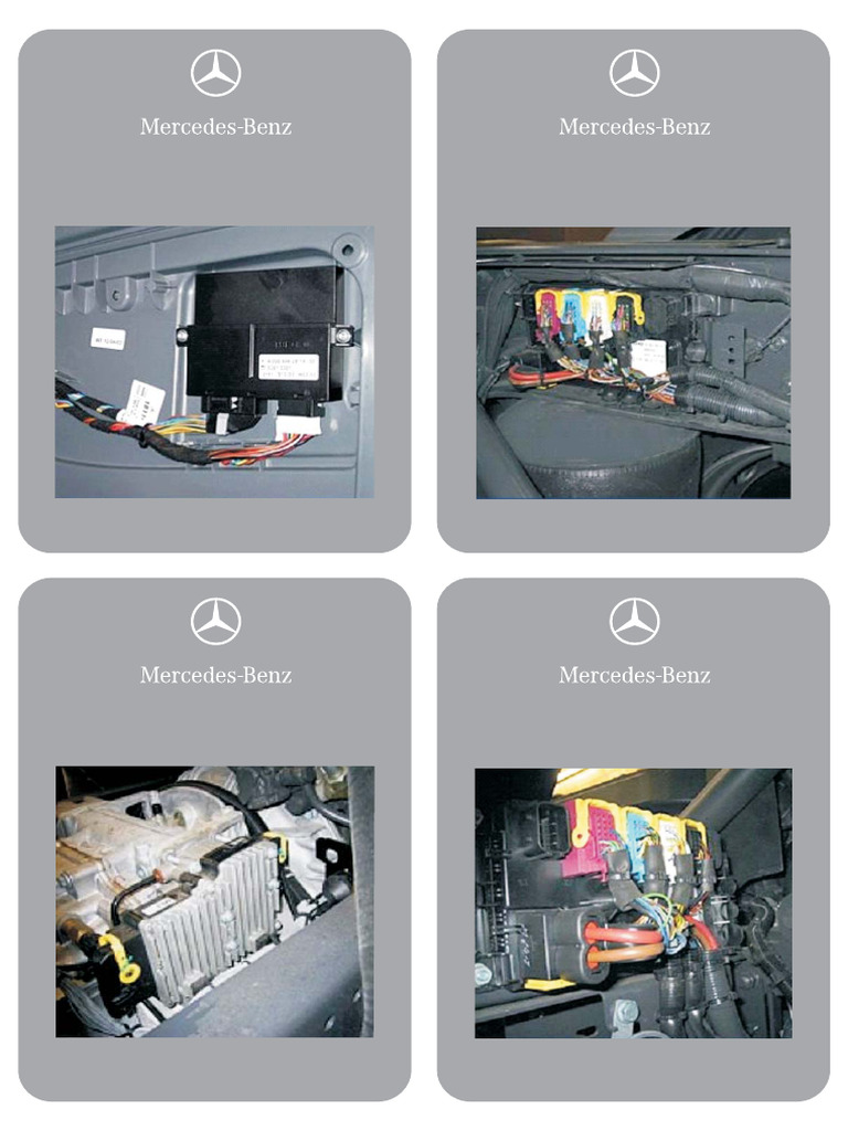 Mercedes-Benz Card Actros Componentes | PDF