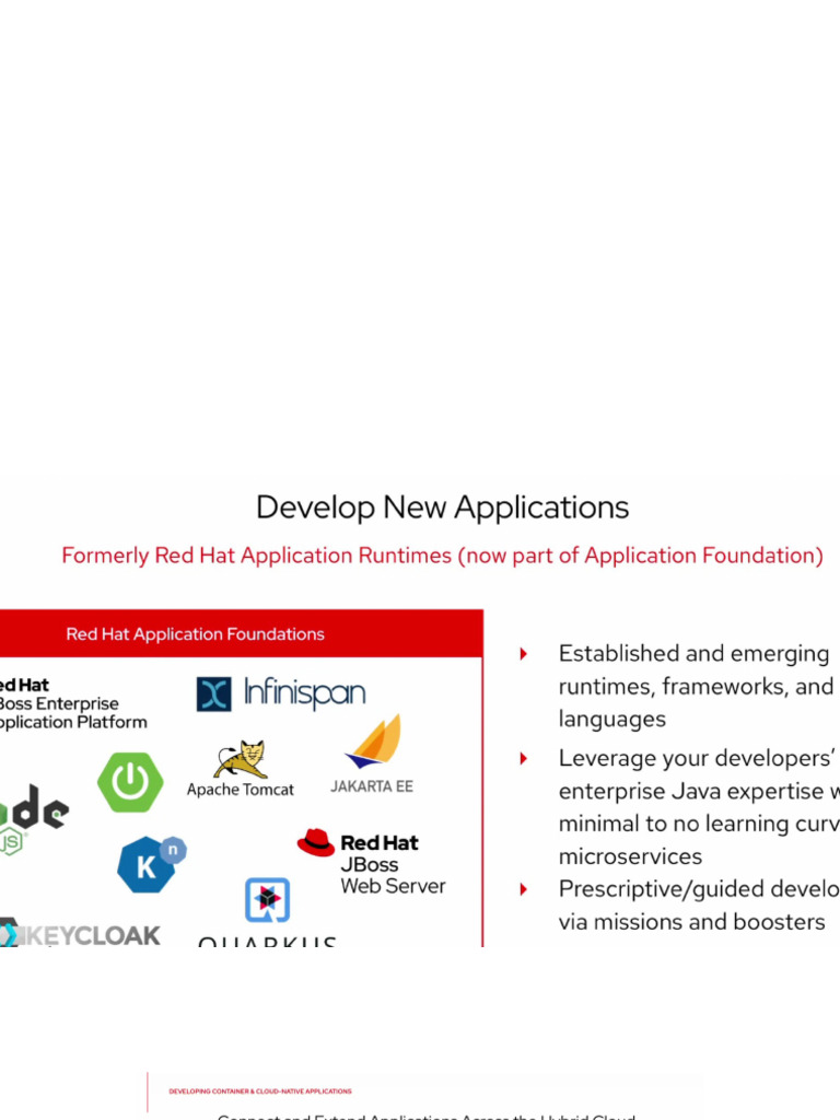 Red Hat Application Foudation | PDF