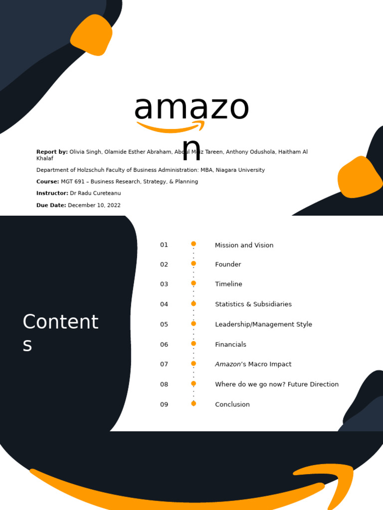Amazon Business Overview and Insights | PDF | Business | Economies