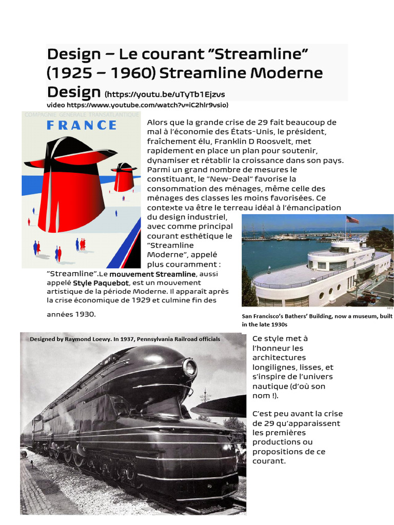 Streamline Design +++ | PDF | Conception | Art déco