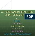 At Commands Execution Using CD Ma Mobile