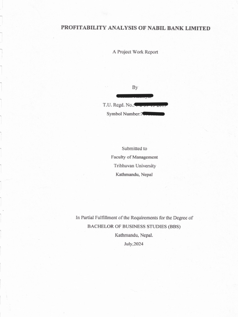 Final Project Work Report - 1 | PDF