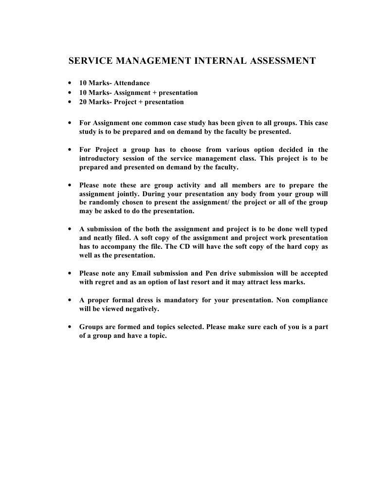 Service Management | PDF