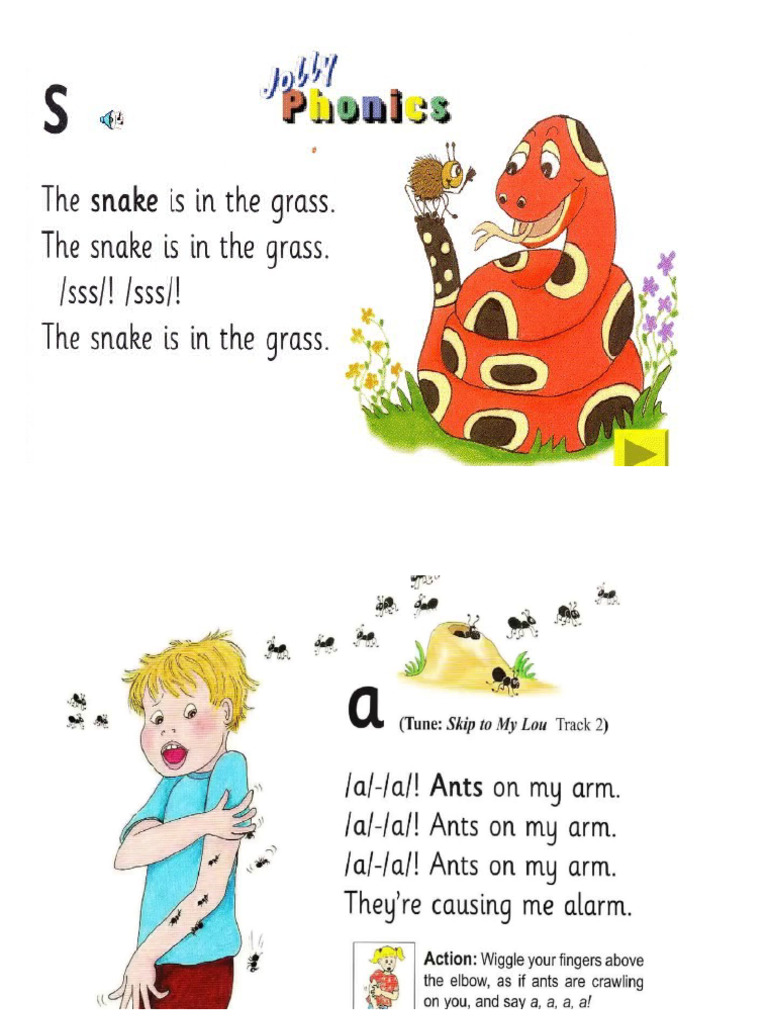 Jolly Phonics Group1 | PDF