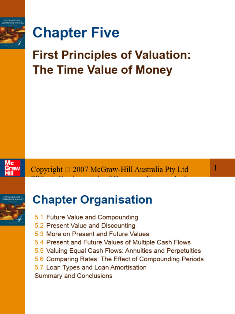 Time Value of Money Explained | PDF | Present Value | Interest