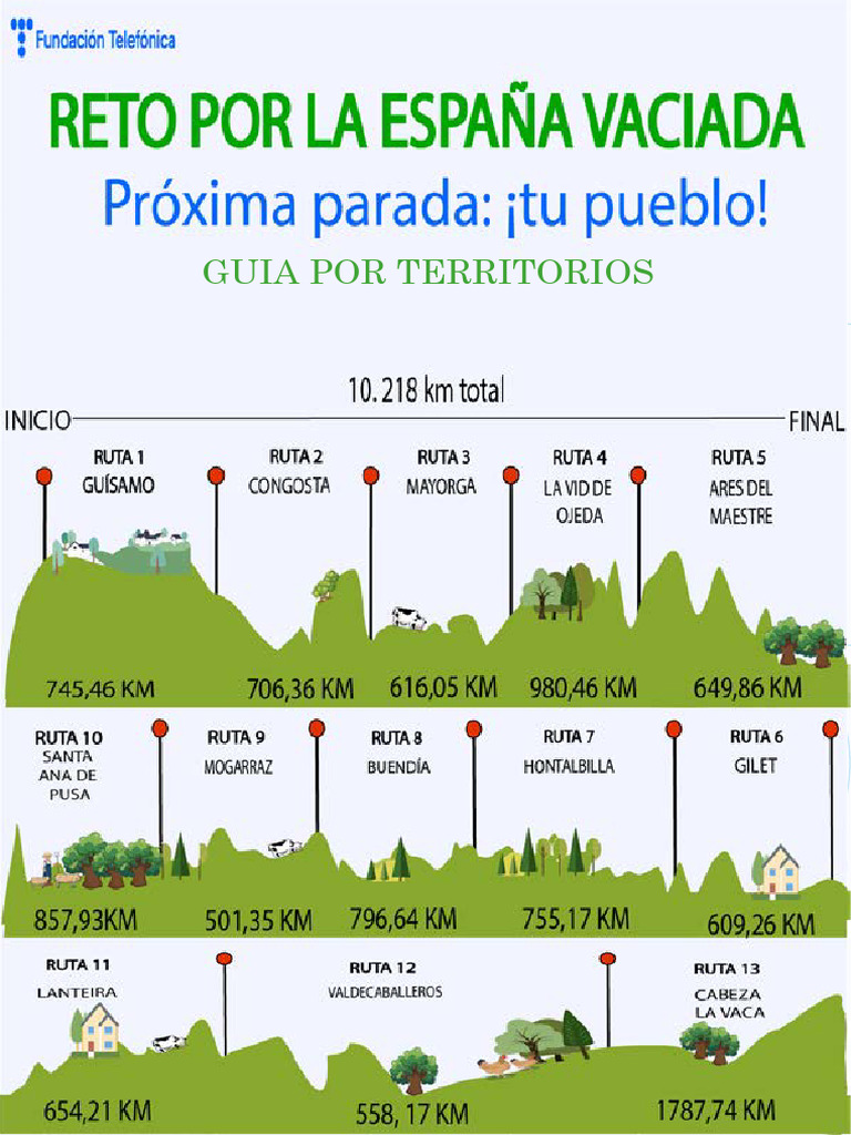 España Vaciada Rutas FINAL | PDF | Granada