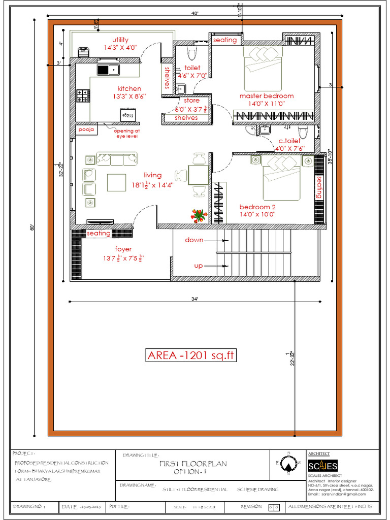 Proposed Residential Floor Plan | PDF