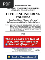 Civil Engineering Short Notes by Shubham | PDF | Depreciation | Surveying