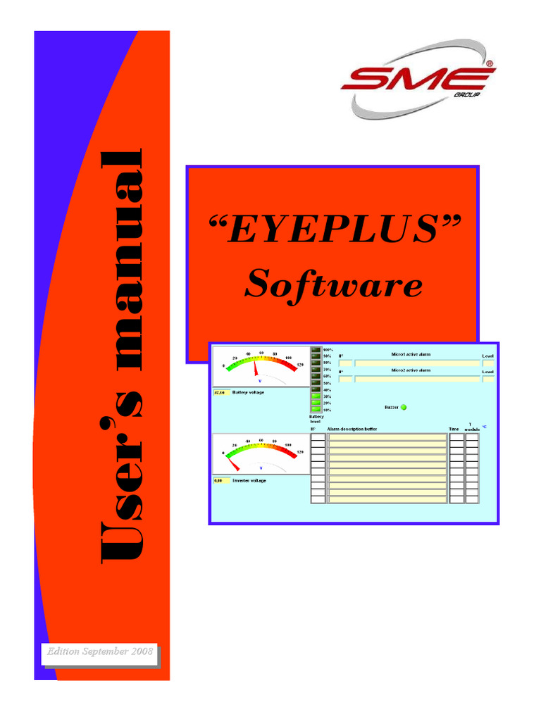EYEPLUS Software User Manual | PDF | Microsoft Windows | Menu (Computing)