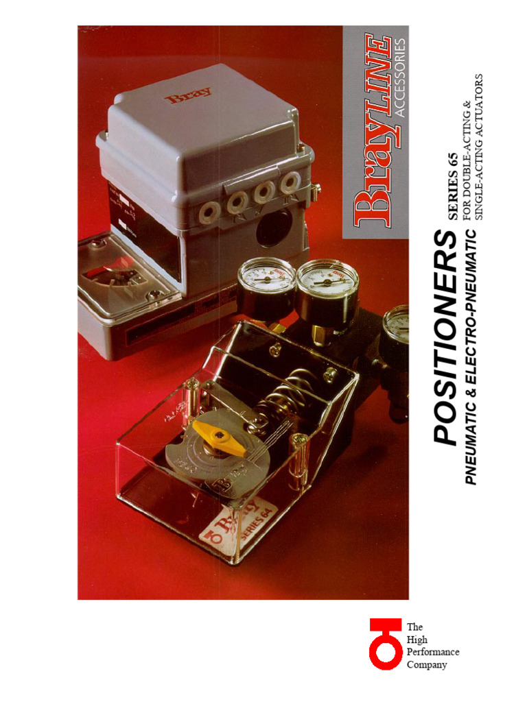 Series 65 Pneumatic Positioners Guide | PDF | Actuator | Amplifier