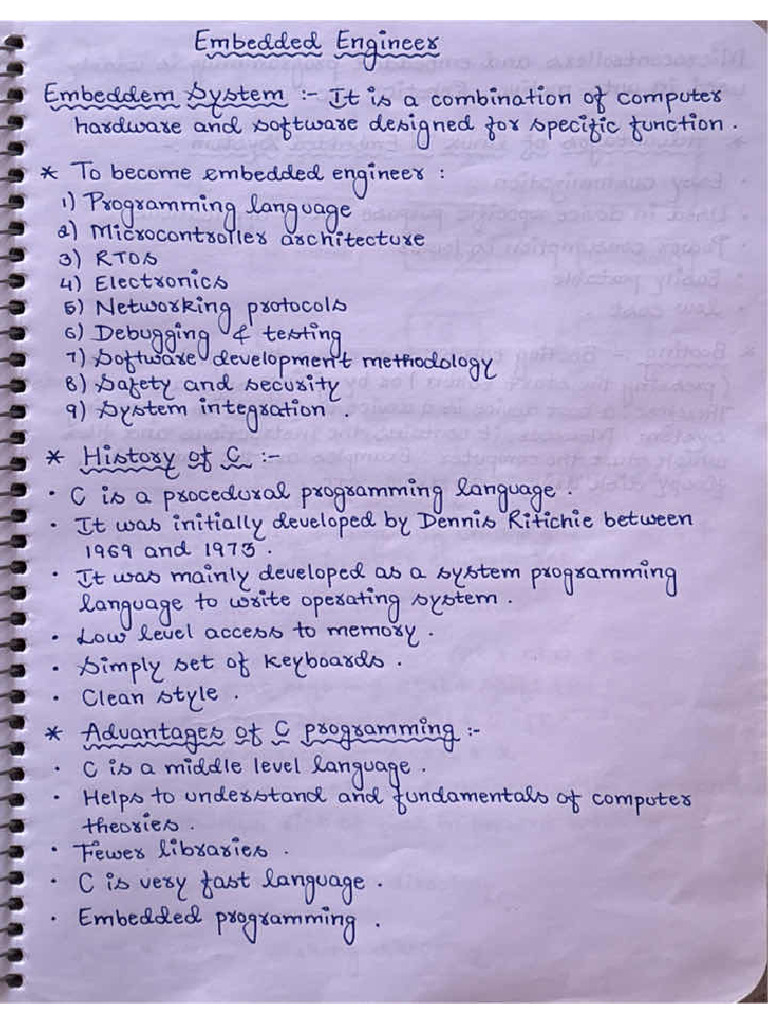 Embedded Notes | PDF