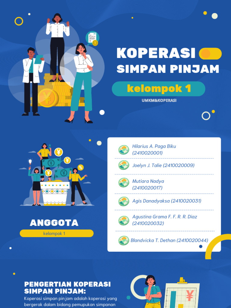 Laporan Keuangan Koperasi Simpan Pinjam | PDF