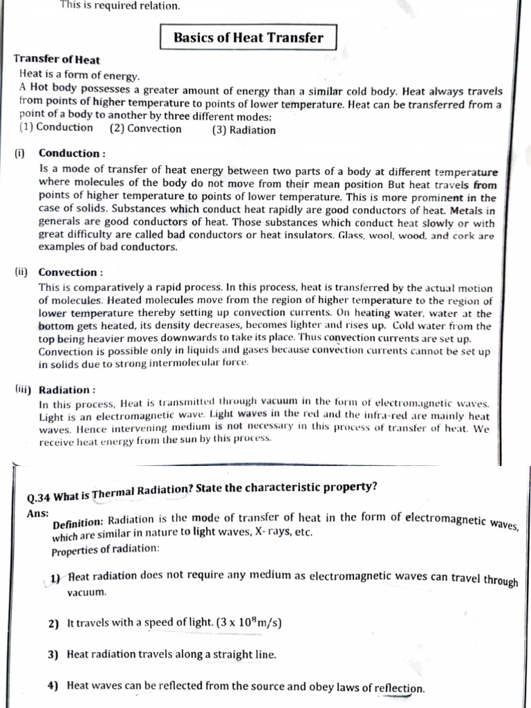 Understanding Heat Transfer Methods | PDF | Electromagnetic Radiation ...