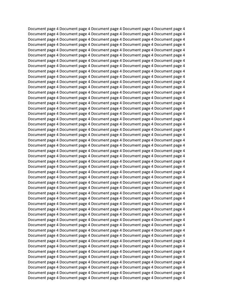 Document Page 4 | PDF