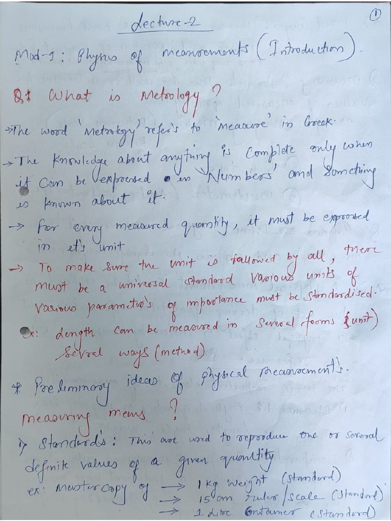 Mod 1 - LecNotes 1 1 | PDF