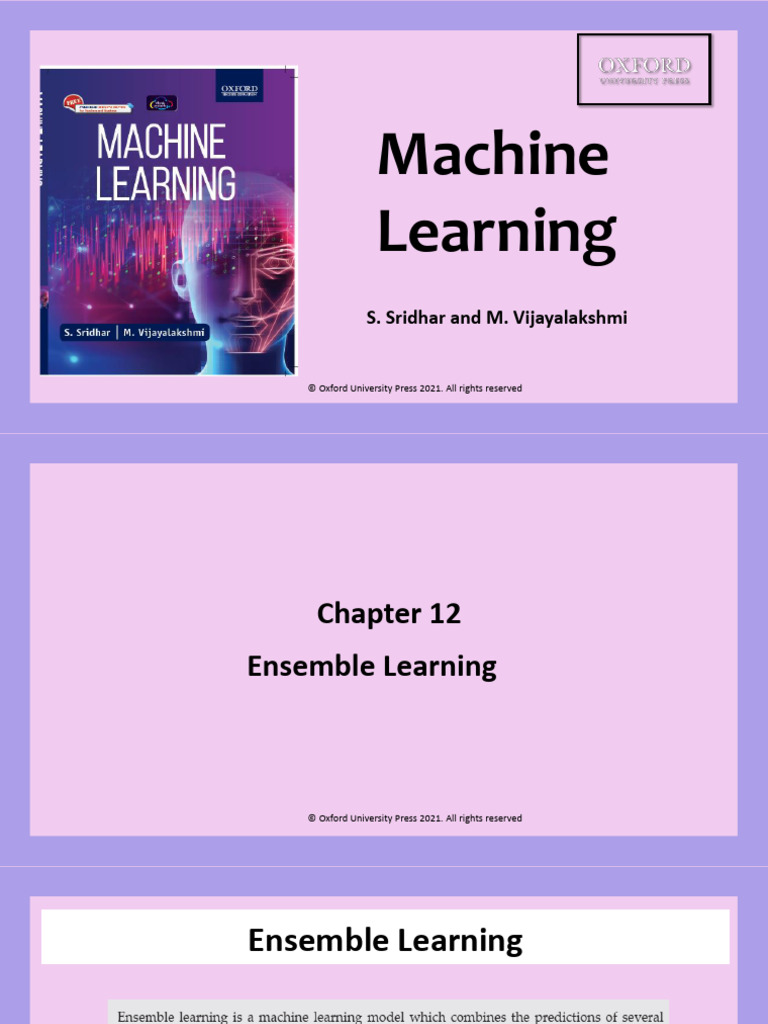 Ensemble Learning Techniques Explained | PDF | Data Analysis | Data Mining