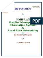 Hmis-Lan: Hospital Management Information System & Local Area Networking